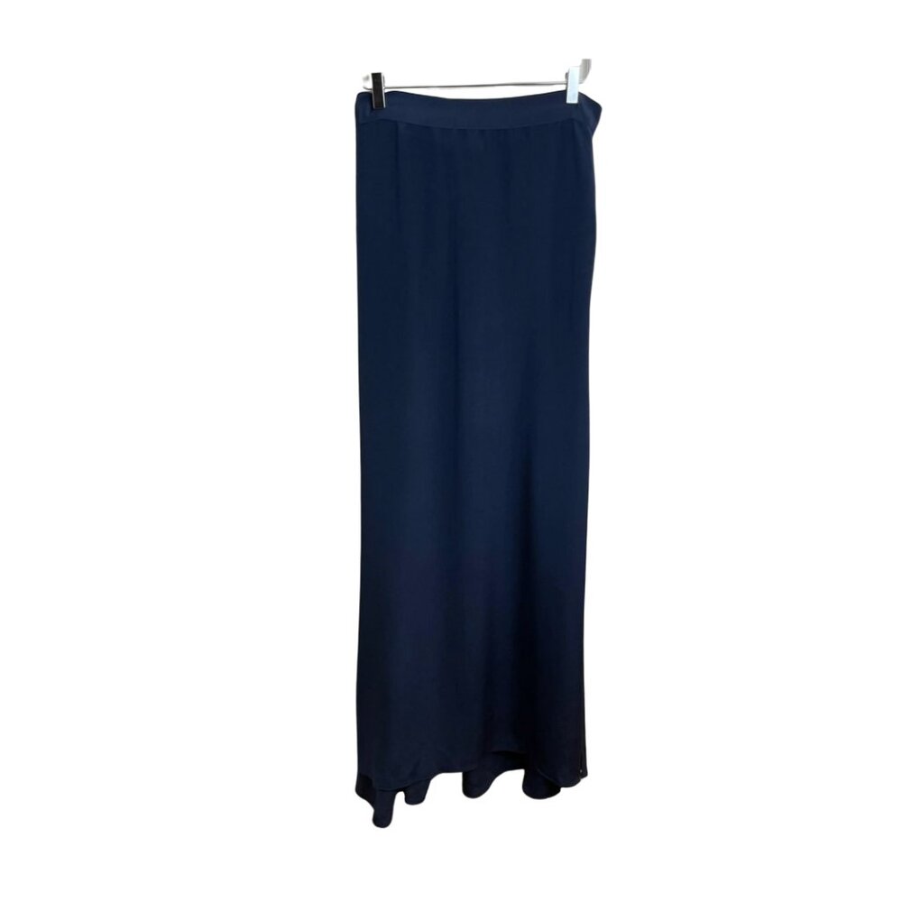 $395 100% Silk Calypso St. Bath Brava Maxi Skirt with Bow